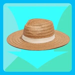 MADEWELL packable straw brim sun hat